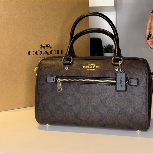 NWT Coach Rowan Satchel Bag - Picture 1 of 10